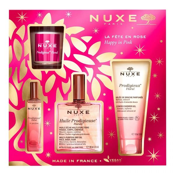 NUXE COFFRET LA FÊTE EN ROSE