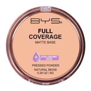 BYS FULL COVERAGE PRESSED POWDER NATURAL BEIGE