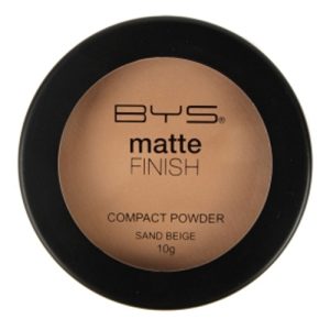 BYS POUDRE COMPACTE FINI MAT SAND BEIGE