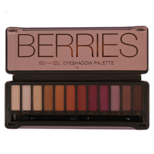 BYS EYESHADOW PALETTE FARDS À PAUPIÈRES TIN BERRIES 12PC