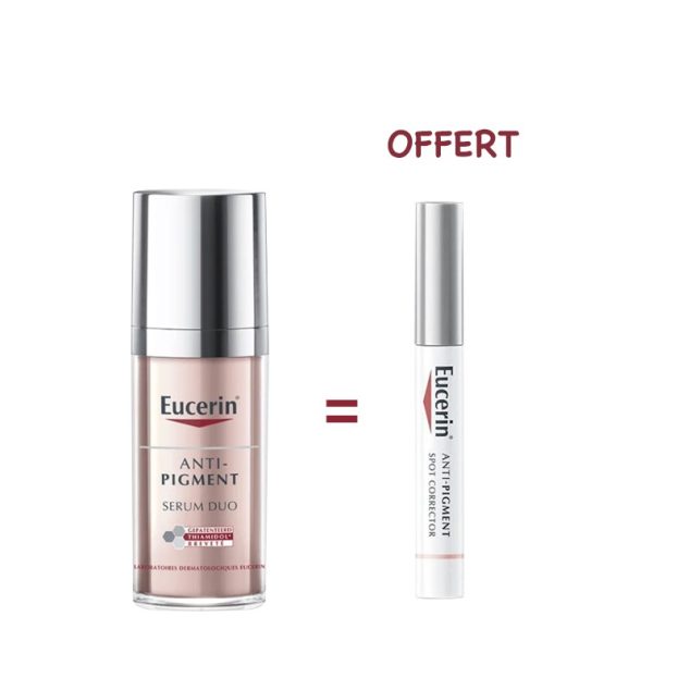 EUCERIN ANTI-PIGMENT SÉRUM DUO 30ML + CORRECTEUR DE TACHES OFFERT