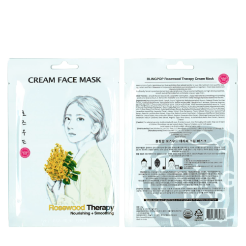 BLING POP MASQUE CRÈME THÉRAPIE À LA ROSE DE BOIS 25G