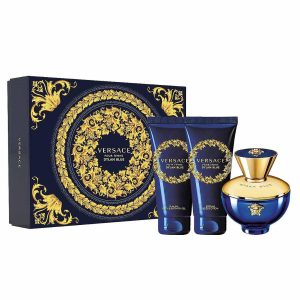 VERSACE DYLAN BLUE EAU DE PARFUM 50ML COFFRET