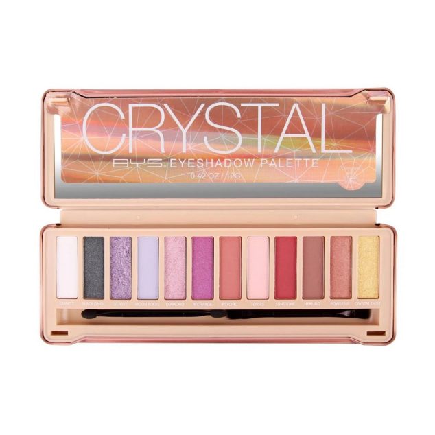 BYS CRYSTAL EYESHADOW TIN 12 PIÈCES PALETTE