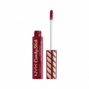 NYX CANDY SLICK GLOWY LIP COLOR GLOSS BRILLANCE LAQUEE 08 CHERY COLA