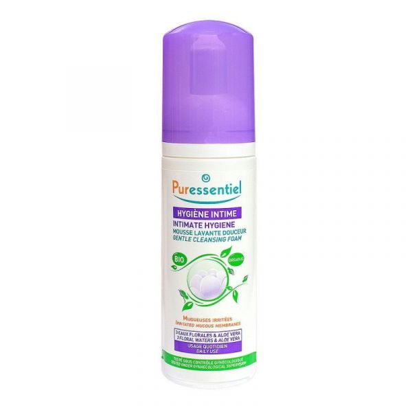 PURESSENTIEL HYGIÈNE INTIME MOUSSE LAVANTE BIO 150ML