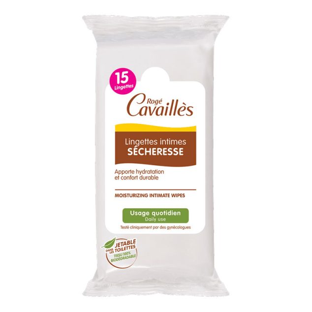 ROGÉ CAVAILLÈS LINGETTES INTIMES SÉCHERESSE x15