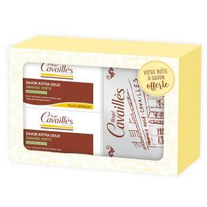 ROGÉ CAVAILLÈS SAVON DOUX AMANDE VERTE 2x250G