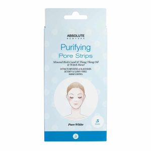 ABSOLUTE PORE STRIPS BANDES PURIFIANTES PURE WHITE VISAGE x5