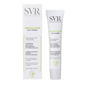 SVR SEBIACLEAR MAT+PORES SOIN MATIFIANT SÉBO-RÉGULATEUR 40ML