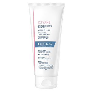 DUCRAY ICTYANE CRÈME ÉMOLLIENTE NUTRITIVE VISAGE ET CORPS 200ML