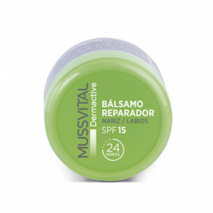 MUSSVITAL DERMACTIVE BAUME RÉPARATEUR NEZ ET LÈVRES SPF15 10ML