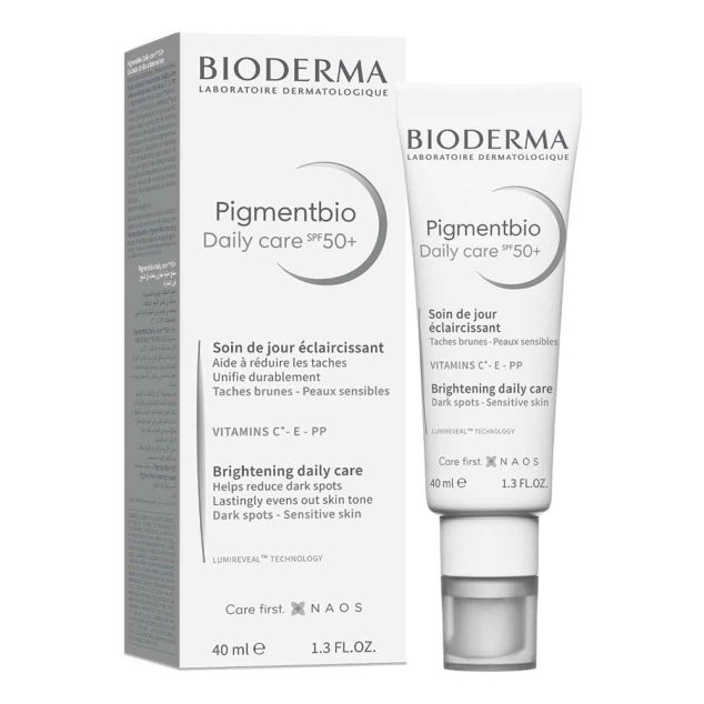BIODERMA PIGMENTBIO SPF50+ SOIN DE JOUR ÉCLAIRCISSANT 40ML