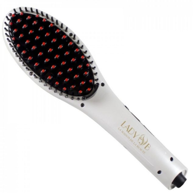 BEPER BROSSE À CHEVEUX LISSANTE CHAUFFANTE IONIQUE