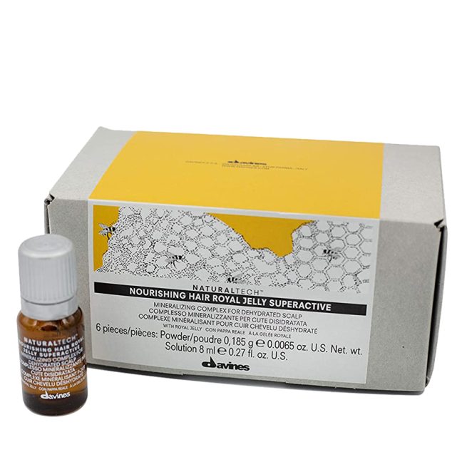 DAVINES NT NOURISHING COMPLEXE MINÉRALISANT CUIR CHEVELU DÉSHYDRATÉ 6x8ML