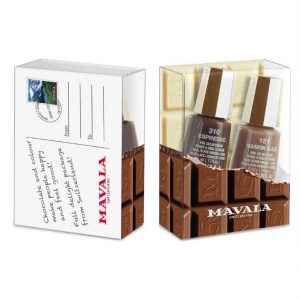 MAVALA KIT SWISS CHOCOLATE DELIGHTFUL VERNIS À ONGLES x2