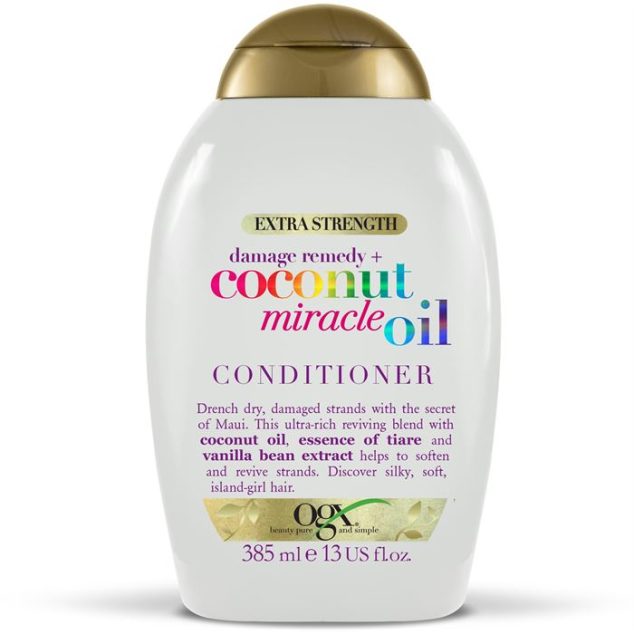 OGX EXTRA STRENGHT DAMAGE REMEDY + COCONUT MIRACLE OIL APRÈS-SHAMPOOING 385ML