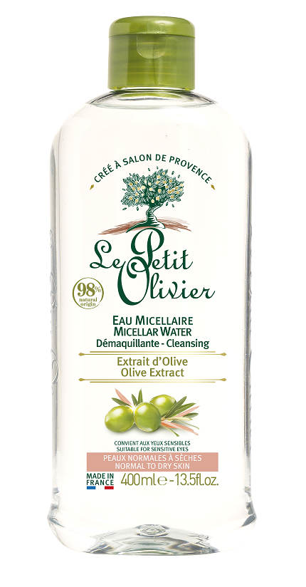 LE PETIT OLIVIER EAU MICELLAIRE EXTRAIT D'OLIVE 400ML