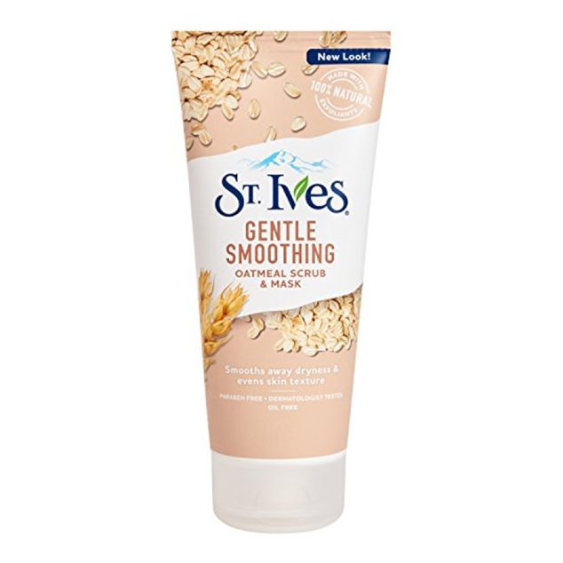 ST. IVES GOMMAGE ET MASQUE LISSANT DOUX À L'AVOINE 170G