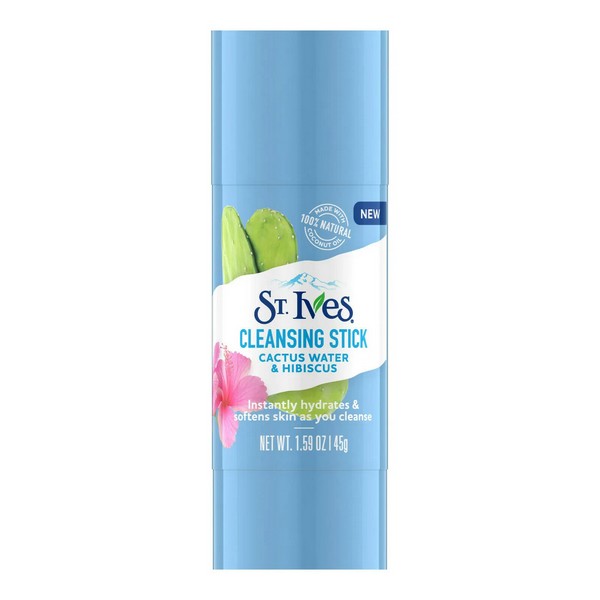 ST. IVES STICK DÉMAQUILLANT EAU DE CACTUS ET HIBISCUS 45G