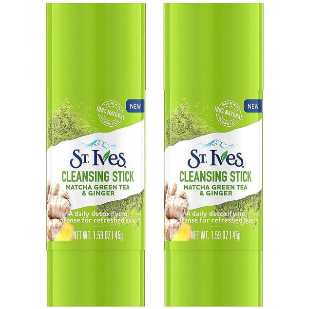 ST. IVES STICK DÉMAQUILLANT THÉ VERT MATCHA ET GINGEMBRE 45G