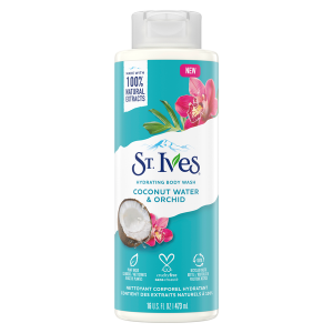 ST. IVES GEL DOUCHE HYDRATANT EAU DE COCO ET ORCHIDÉE 473M