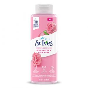 ST. IVES GEL DOUCHE RAFRAÎCHISSANT EAU DE ROSE ET ALOE VERA 473ML
