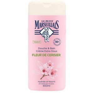 LE PETIT MARSEILLAIS DOUCHE & BAIN FLEUR DE CERISIER 650ML