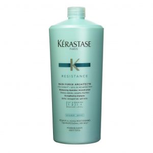 KÉRASTASE RESISTANCE BAIN FORCE ARCHITECTE SHAMPOOING RÉPARATEUR 1L