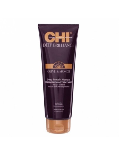 CHI DEEP BRILLIANCE OLIVE & MONOI MASQUE PROTÉINÉ 237ML