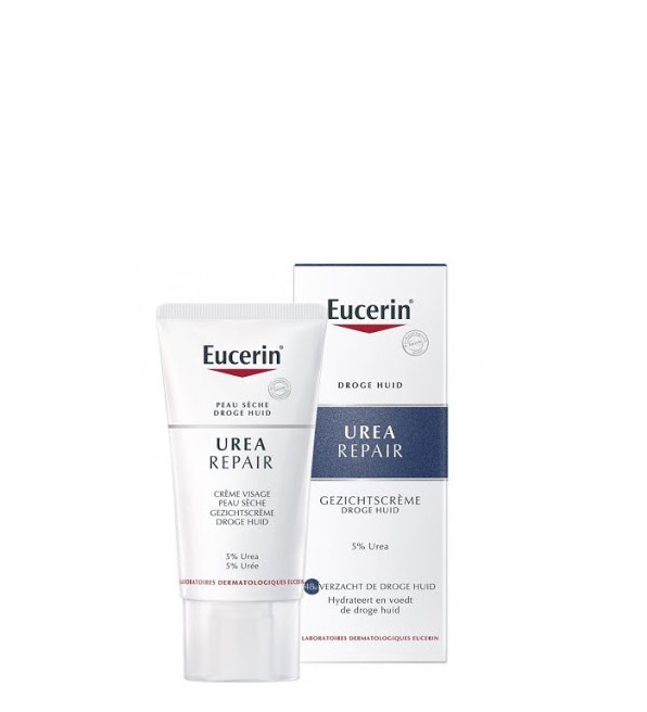 EUCERIN UREAREPAIR CRÈME VISAGE PEAU SÈCHE 5% URÉE 50ML