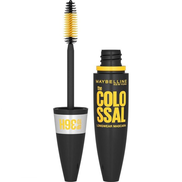 MAYBELLINE THE COLOSSAL 36H LONGWEAR MASCARA BLACK
