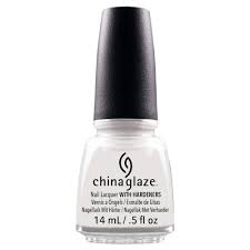 CHINA GLAZE VERNIS À ONGLES 023 WHITE ON WHITE