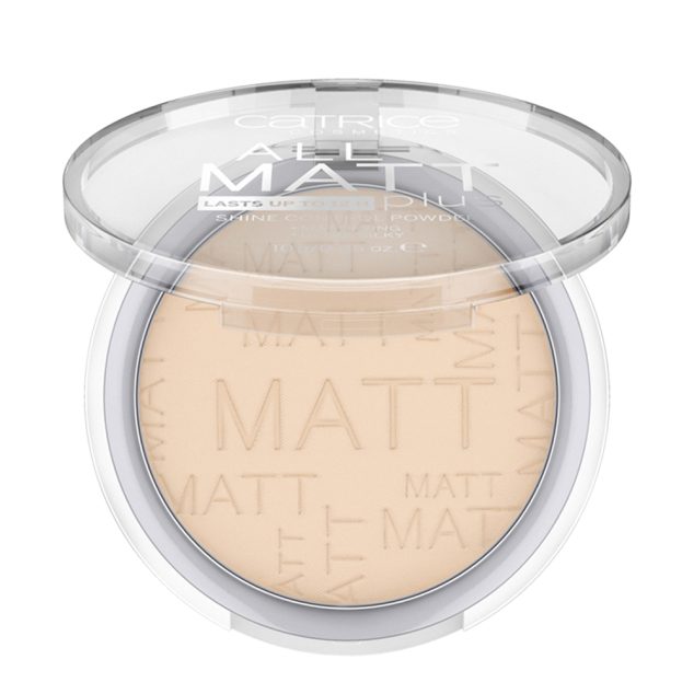 CATRICE ALL MATT PLUS SHINE CONTROL POUDRE MATIFIANTE 010 TRANSPARENT