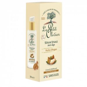 LE PETIT OLIVIER SÉRUM VISAGE ANTI-ÂGE HUILE D'ARGAN 30ML