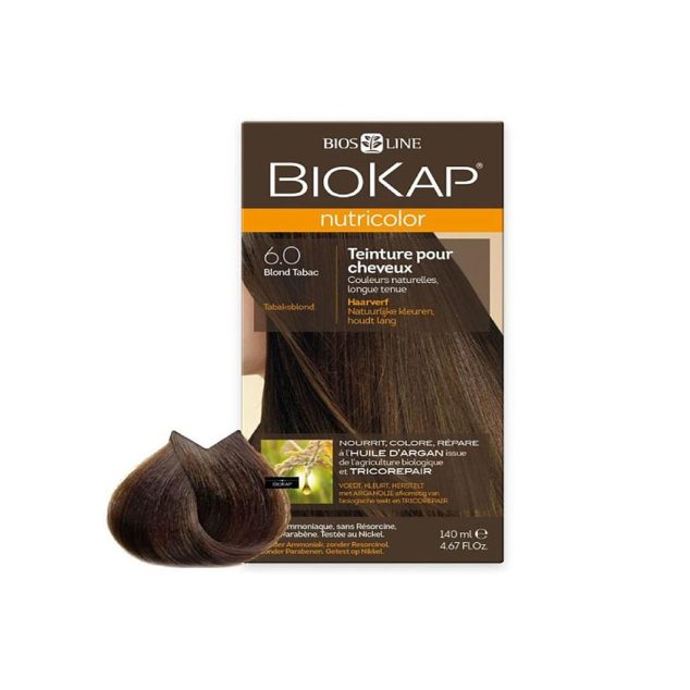 BIOKAP NUTRICOLOR COLORATION 6.0 BLOND TABAC