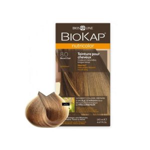 BIOKAP NUTRICOLOR COLORATION 8.0 BLOND CLAIR