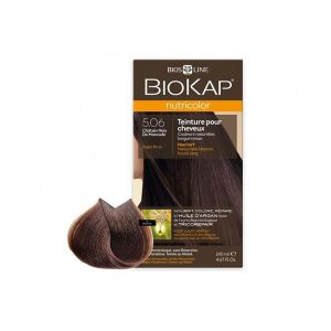 BIOKAP NUTRICOLOR COLORATION 5.06 CHÂTAIN NOIX DE MUSCADE