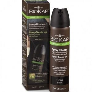BIOKAP NUTRICOLOR DELICATO SPRAY RETOUCHE RACINES NOIR 75ML