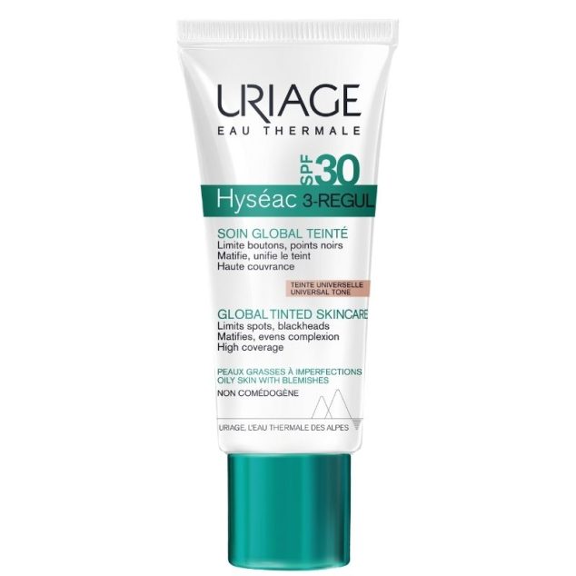 URIAGE HYSÉAC 3-REGUL SOIN GLOBAL SPF30 TEINTÉ 40ML