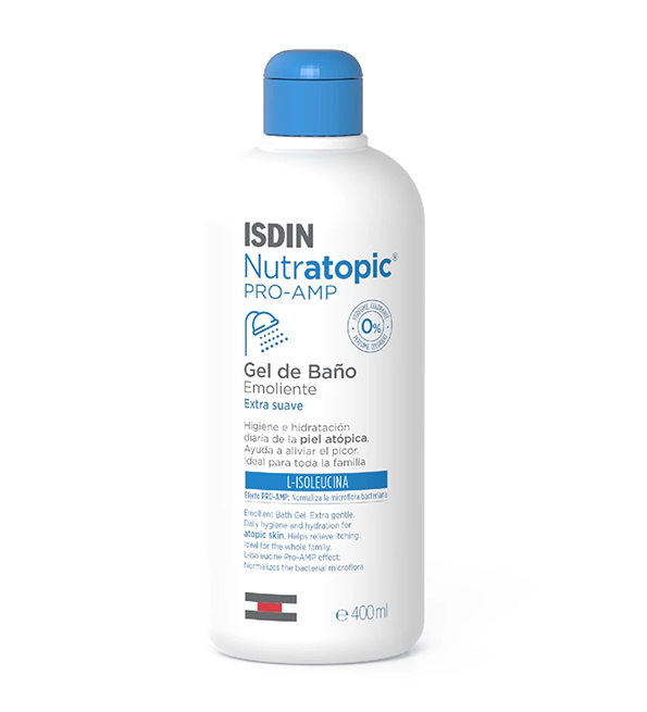 ISDIN NUTRATOPIC GEL DE BAIN ÉMOLLIENT 400ML