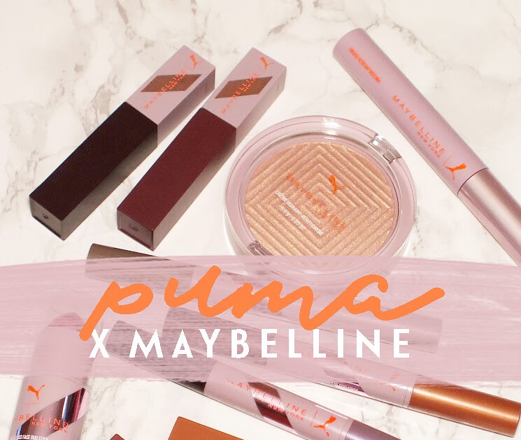 MAYBELLINE PUMA PACK RAL SUPERSTAY 10 EPIC + HIGHLIGHTER + MASCARA