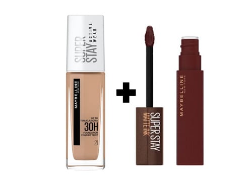 MAYBELLINE SUPERSTAY PACK FDT 34 SOFT BRONZE RAL 80 RULER