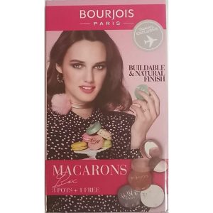 BOURJOIS MACARONS BOX 3 POTS + 1 OFFERT