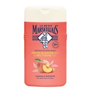 LE PETIT MARSEILLAIS GEL DOUCHE PÊCHE BLANCHE BIO & NECTARINE BIO 650ML