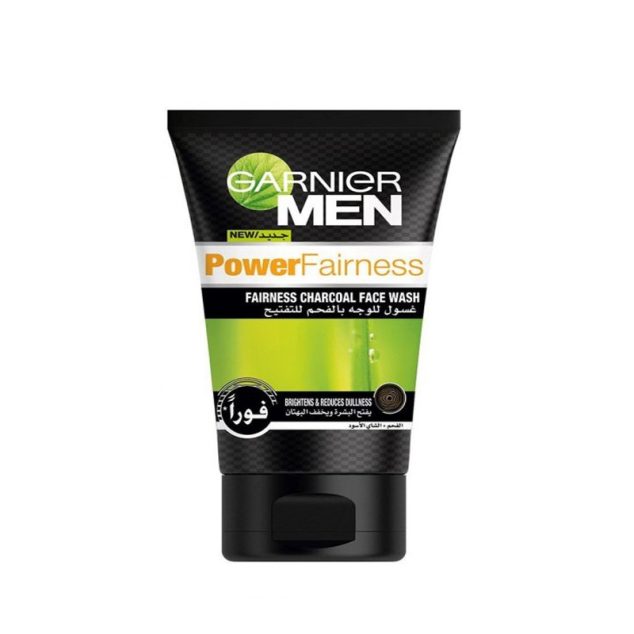 GARNIER MEN POWER FAIRNESS GEL NETTOYANT ECLAIRCISSANT 100ML