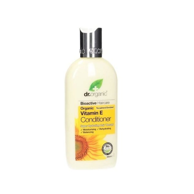DR ORGANIC APRÈS-SHAMPOOING À LA VITAMINE E 265ML