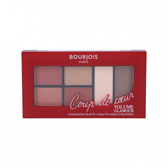 BOURJOIS VOLUME GLAMOUR PALETTE FARDS À PAUPIÈRES 01 INTENSE LOOK