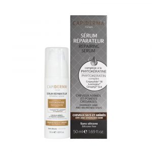 CAPIDERMA SÉRUM RÉPARATEUR À LA PHYTOKERATIN CHEVEUX SECS ET ABÎMÉS 50ML
