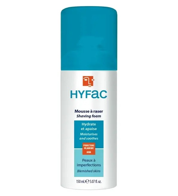 HYFAC MOUSSE À RASER APAISANTE PEAUX À IMPERFECTIONS 150ML